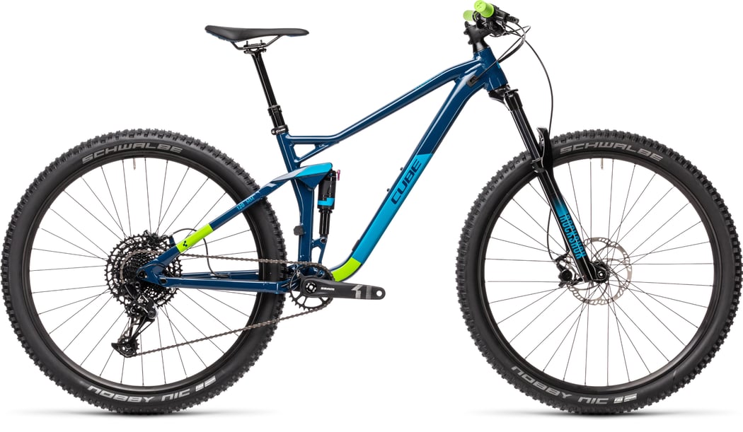 Bicicleta Cube Stereo 120 Pro 29 Blueberry Green 2021 - PlayBike.ro