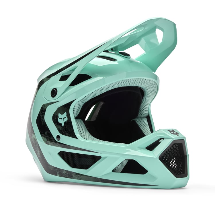 Casca Fullface Fox Racing Rampage Kairos Tuquoise - PlayBike.ro