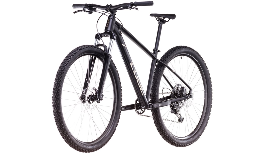 Bicicleta Cube Aim Pro Black Slateblack 2025