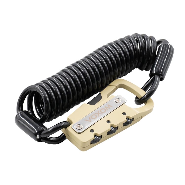 Lacat Spiral Cu Cifru Voxom Codelock Mini Sch6 Sand - PlayBike.ro