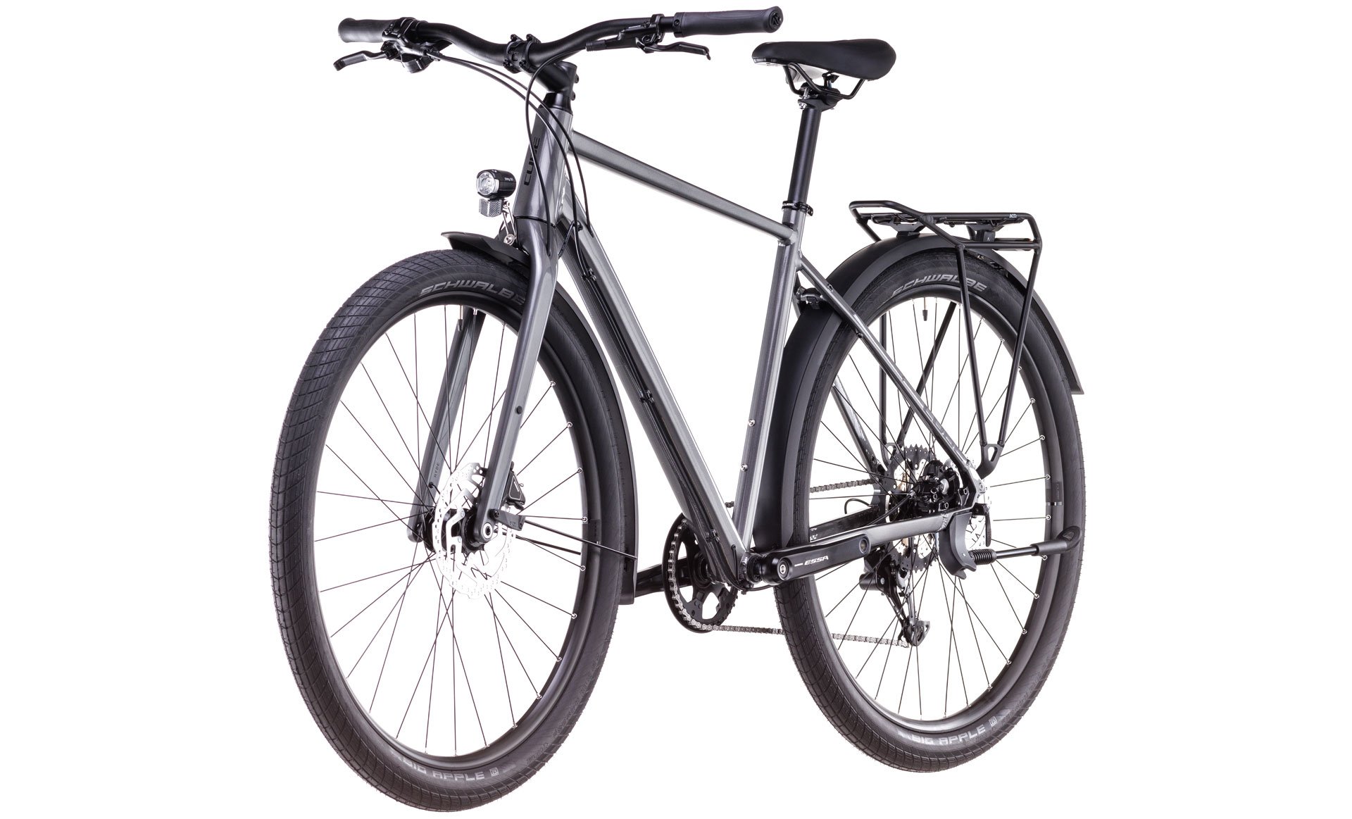Bicicleta Cube Hyde One Fe Graphite Black 2025 - PlayBike.ro