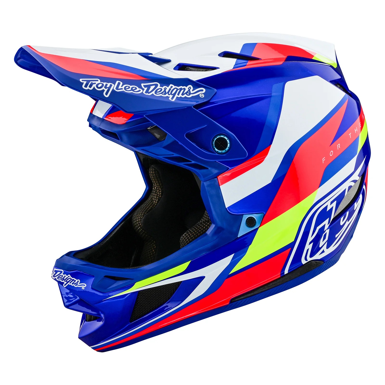 Casca FullFace Troy Lee Designs D4 Composite Mips Omega White