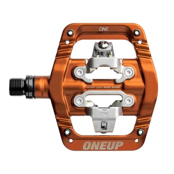 Pedale OneUp Components Clip Pedals Portocaliu