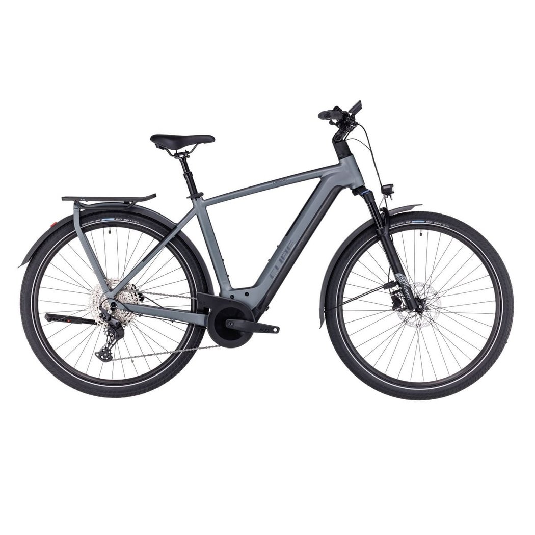 Bicicleta Electrica E-Bike Cube Kathmandu Hybrid Pro 625 Flashgrey