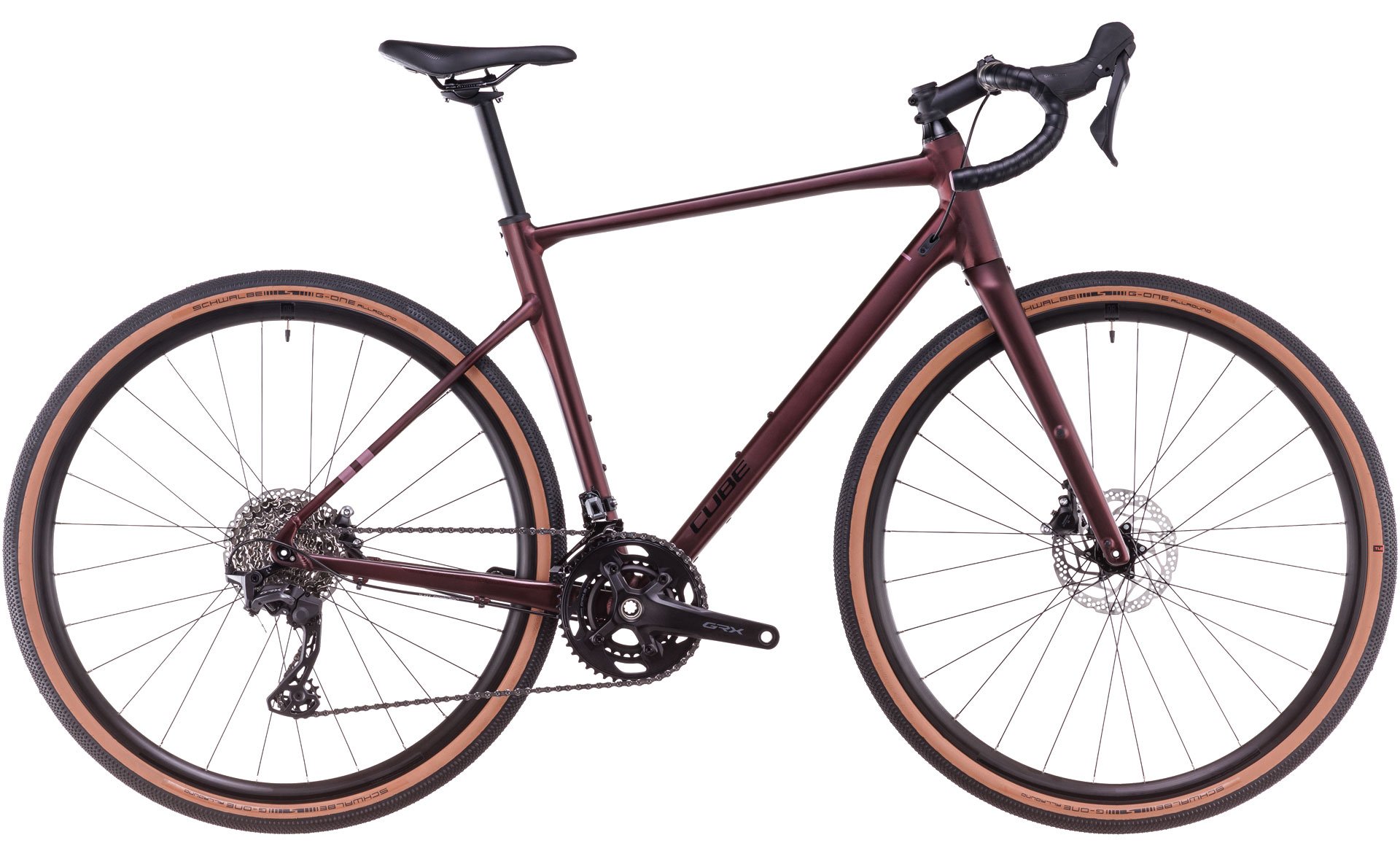 Bicicleta Cube Nuroad Race Rubyred Gloss 2025 - PlayBike.ro