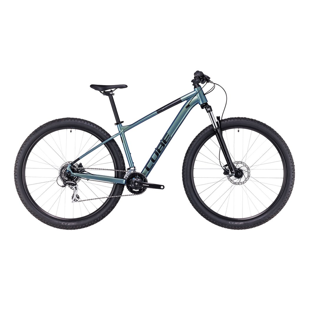 Bicicleta Cube Aim Pro shiftverde n black 2024 - PlayBike.ro