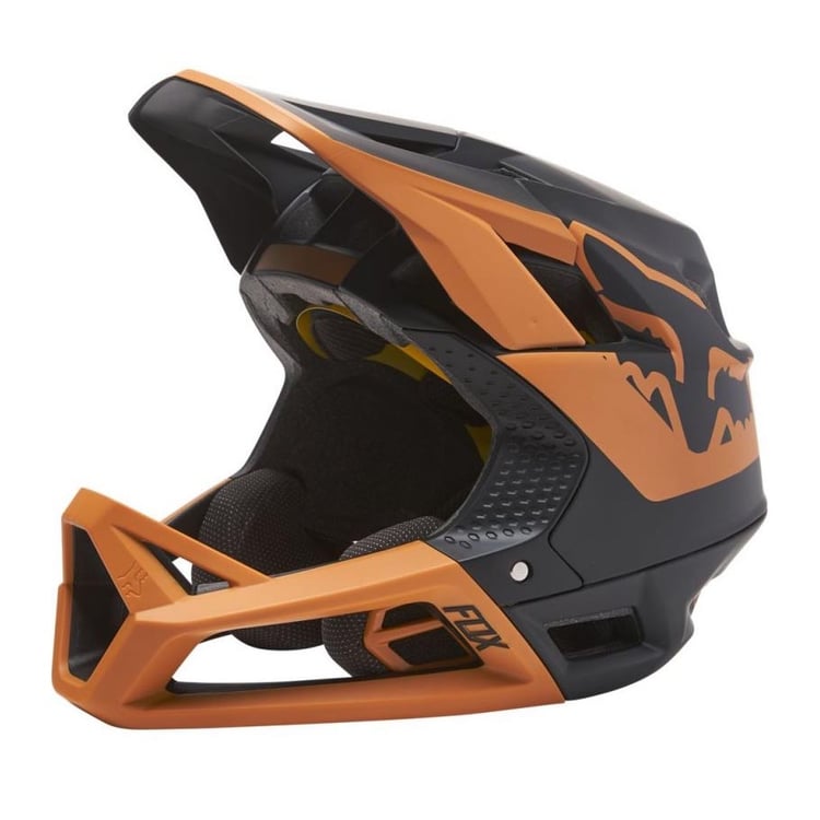 Casca Fox Proframe Helmet Tuk Black/Gold - PlayBike.ro