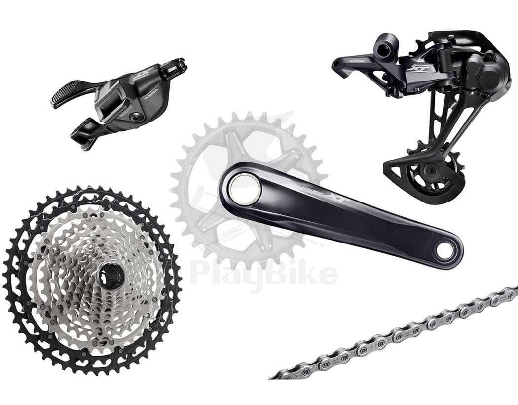 Shimano Deore XT 8100 12 Speed Groupset I-spec EV - PlayBike.ro