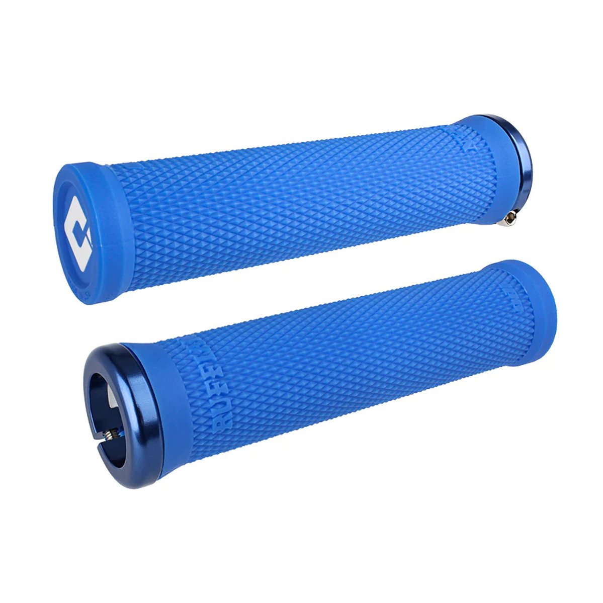 Mansoane ODI Grips Ruffian V2.1 Lock-On Albastru - PlayBike.ro