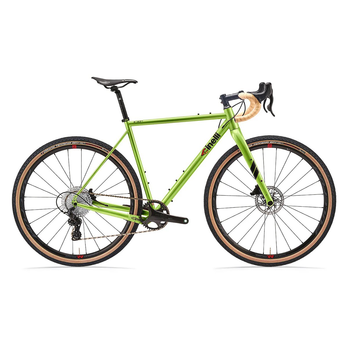 Bicicleta Cinelli Nemo Tig Gravel Shimano GRX 1X12V Green