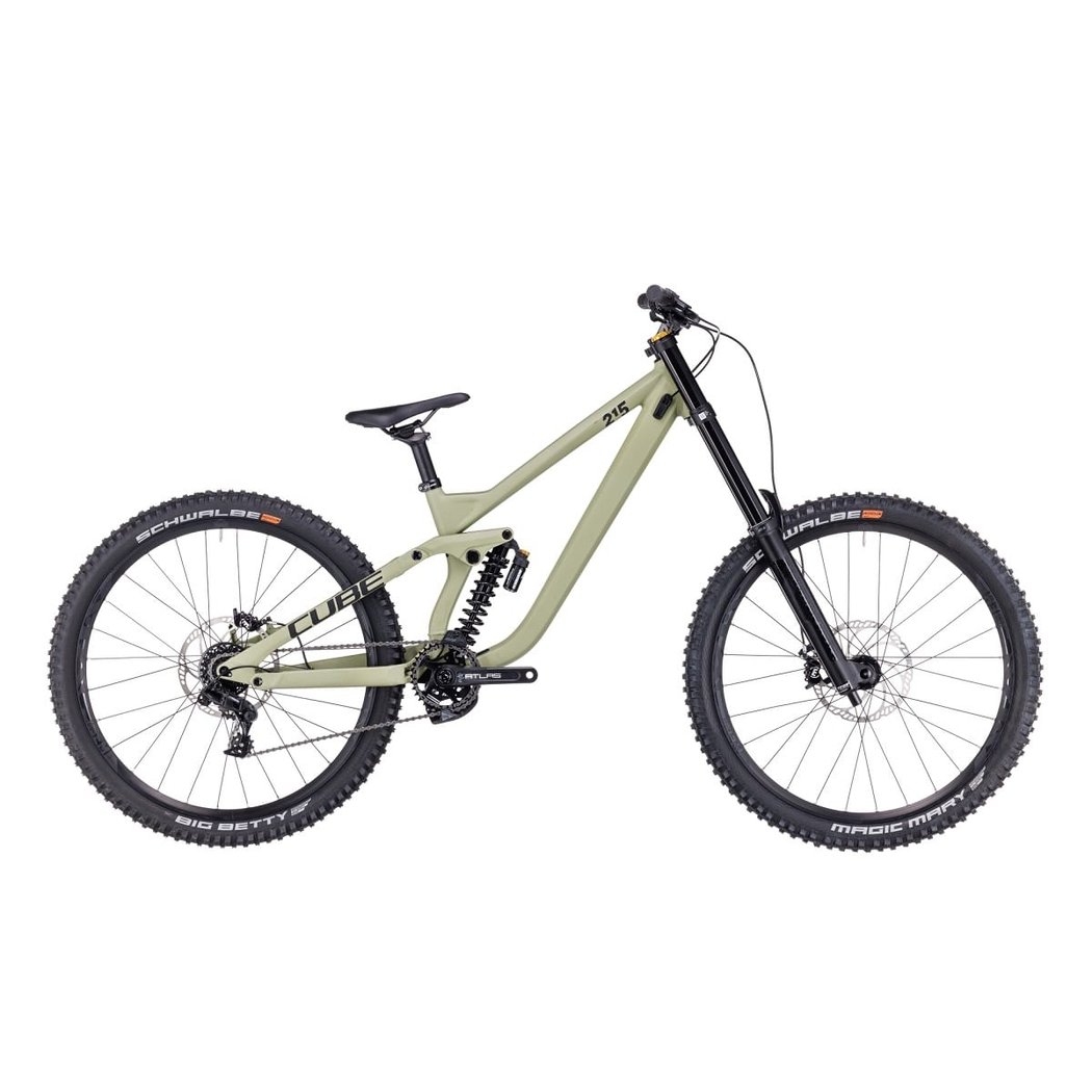 Bicicleta Cube Two15 Race 27.5 Lightolive Black 2023 - PlayBike.ro
