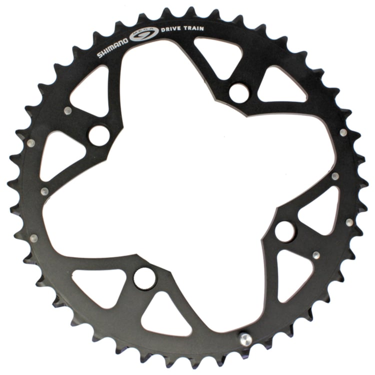 嵐 FC 44～49 Foaie Shimano FC-M737 44T neagra - PlayBike.ro