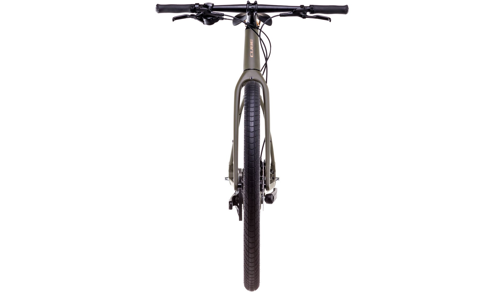 Bicicleta Cube Hyde Pro Dustyolive Gold 2025 - PlayBike.ro