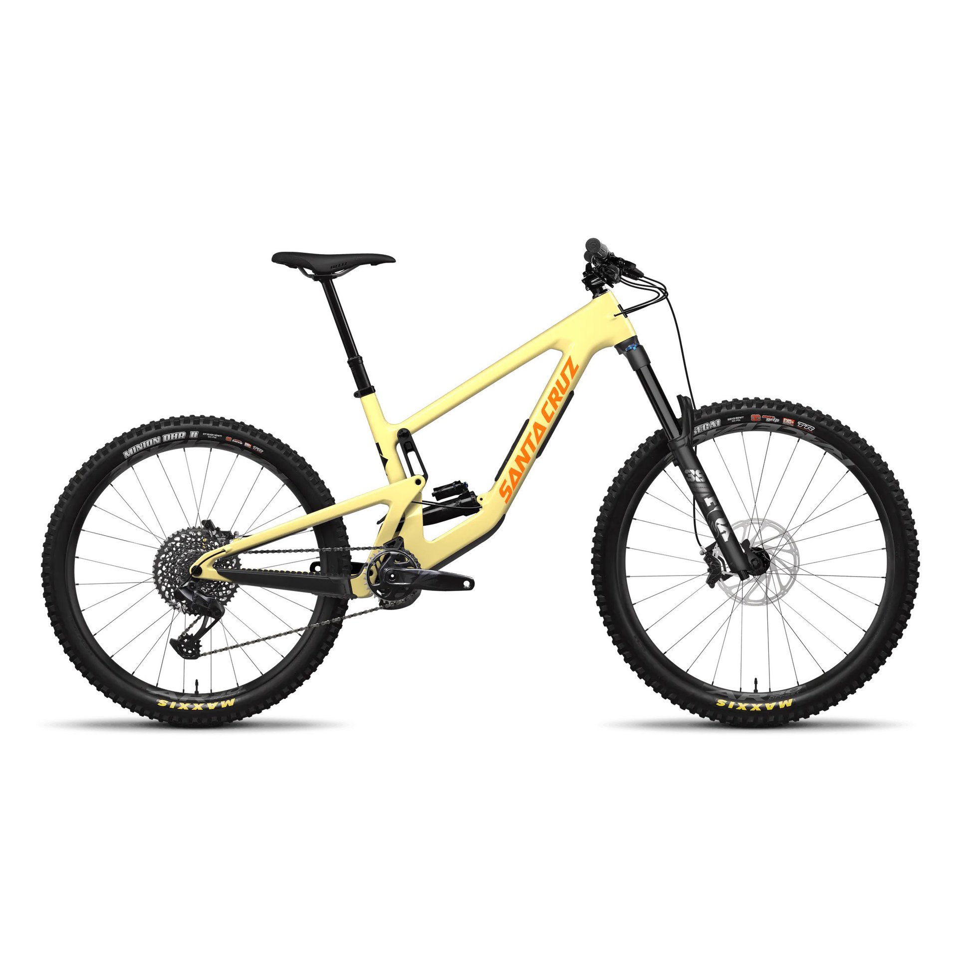 Bicicleta Santa Cruz Nomad 6 C S-kit Mx Gloss Marigold Yellow