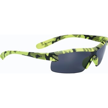 Ochelari soare copii BBB BSG-54 camuflaj mat/verde neon