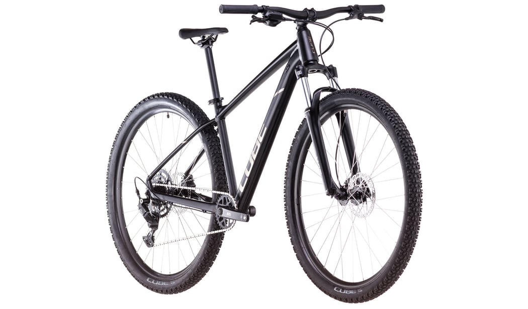 Bicicleta Cube Aim Pro Black Slateblack 2025