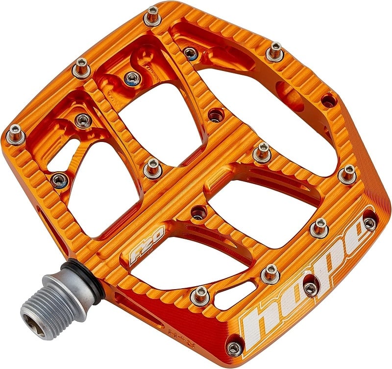 Pedale Hope flat F20 Portocaliu - PlayBike.ro