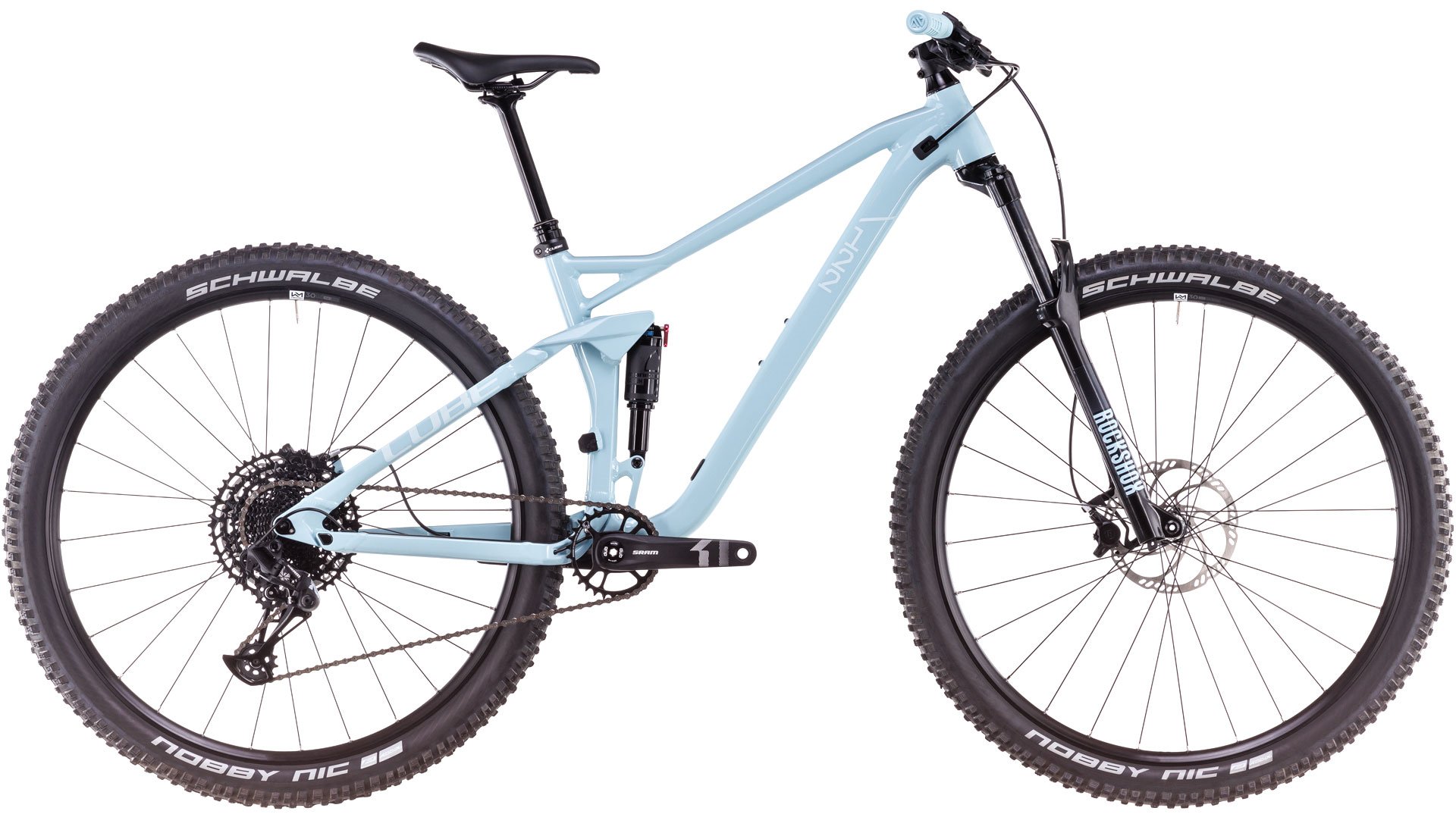 Bicicleta Cube Stereo One22 Pro Skylightblue White 2025 - PlayBike.ro