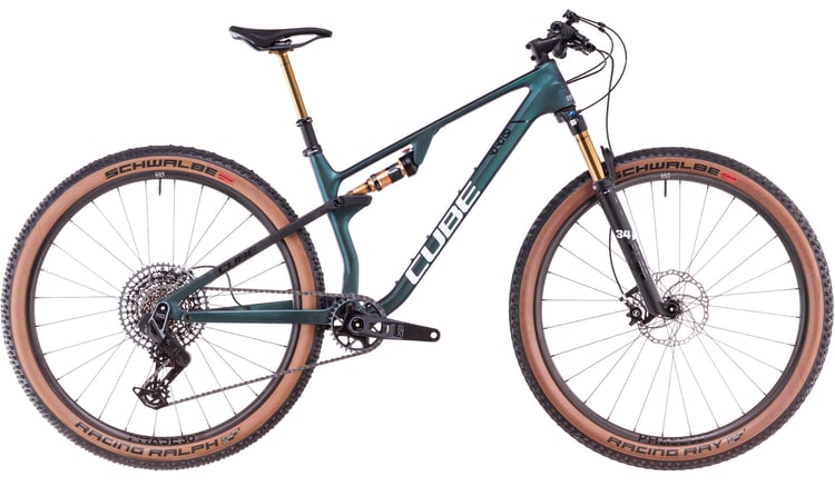 Bicicleta Cube Ams Zero99 C:68X SLX 29 Liquidgoblin White 2025