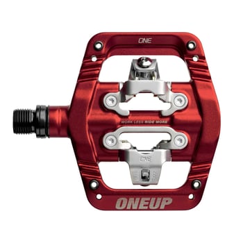 Pedale OneUp Components Clip Pedals Rosu