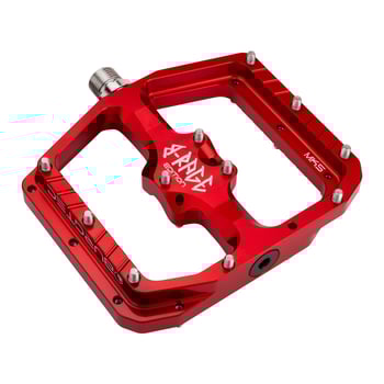 Pedale Burgtec Penthouse Flat MK5 B-Rage edition Race Red