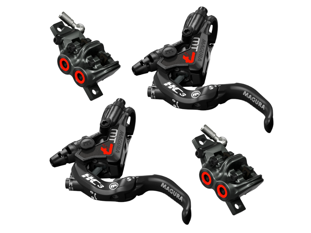 Set frane Magura MT7 HC3 red Special edition - PlayBike.ro