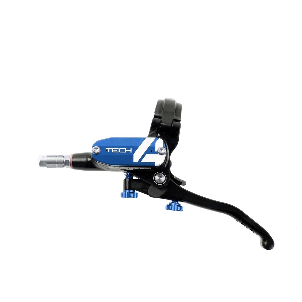 Maneta frana Hope Tech 4 Negru/Albastru - PlayBike.ro