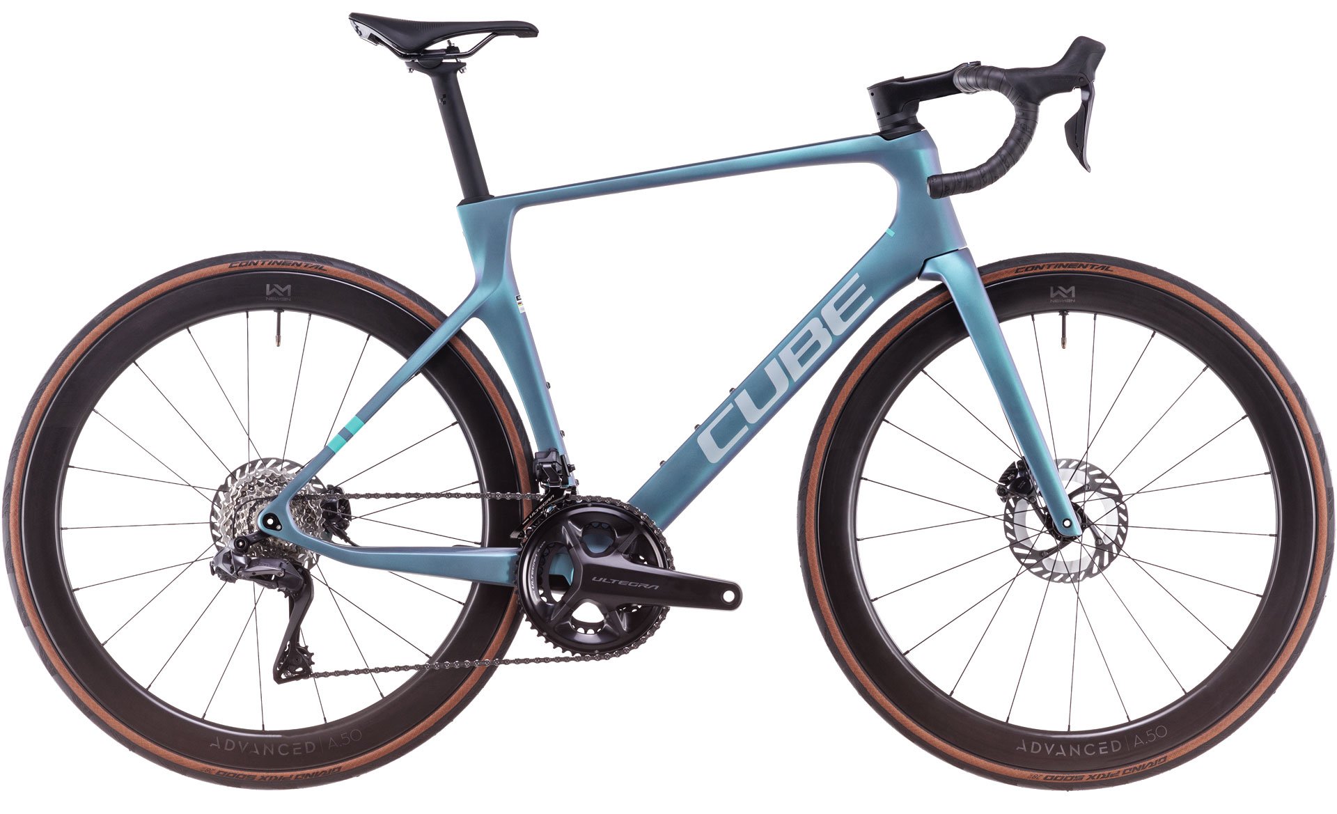 Bicicleta Cube Agree C:62 Pro Polarlight Aquagreen 2025 - PlayBike.ro