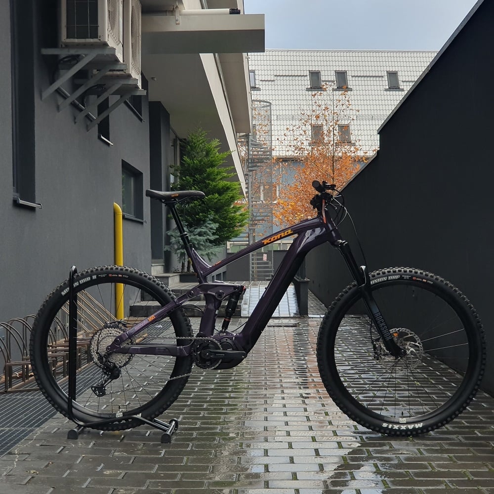 Bicicleta electrica Kona Remote 160 Gloss Grape Purple 2022