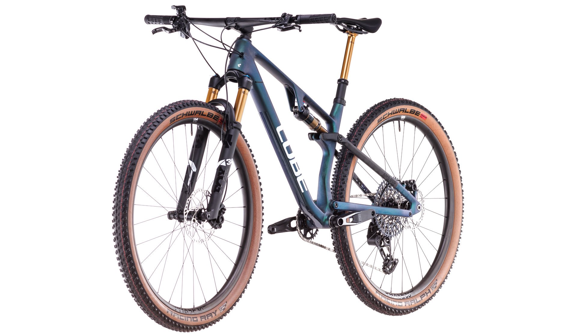 Bicicleta Cube Ams Zero99 C:68X SLX 29 Liquidgoblin White 2025