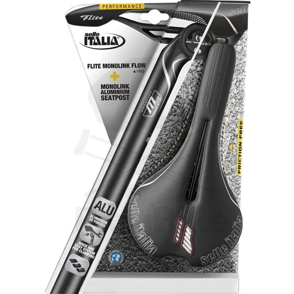 Selle Italia Flite Flow Monolink + Tija sa Monolink 31.6 combo