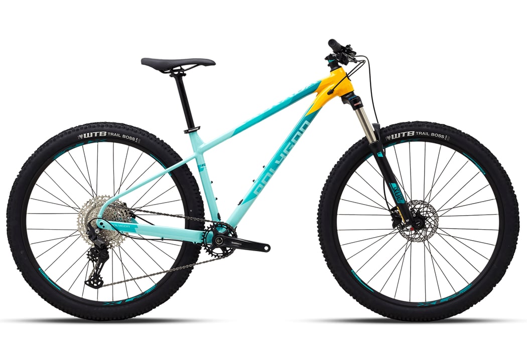 Bicicleta Polygon Xtrada 7 TA Yellow Light Blue 27.5