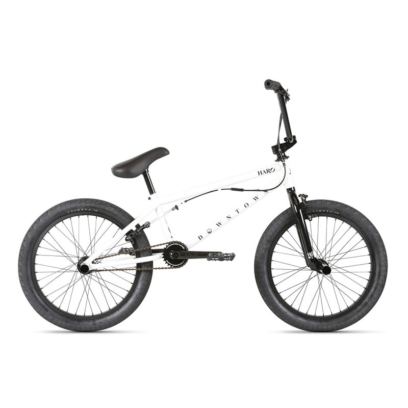 Bicicleta BMX Haro Downtown DLX 20 Alb - PlayBike.ro