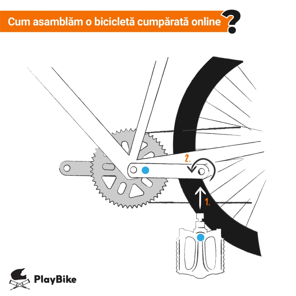 Instructiuni montaj bicicleta