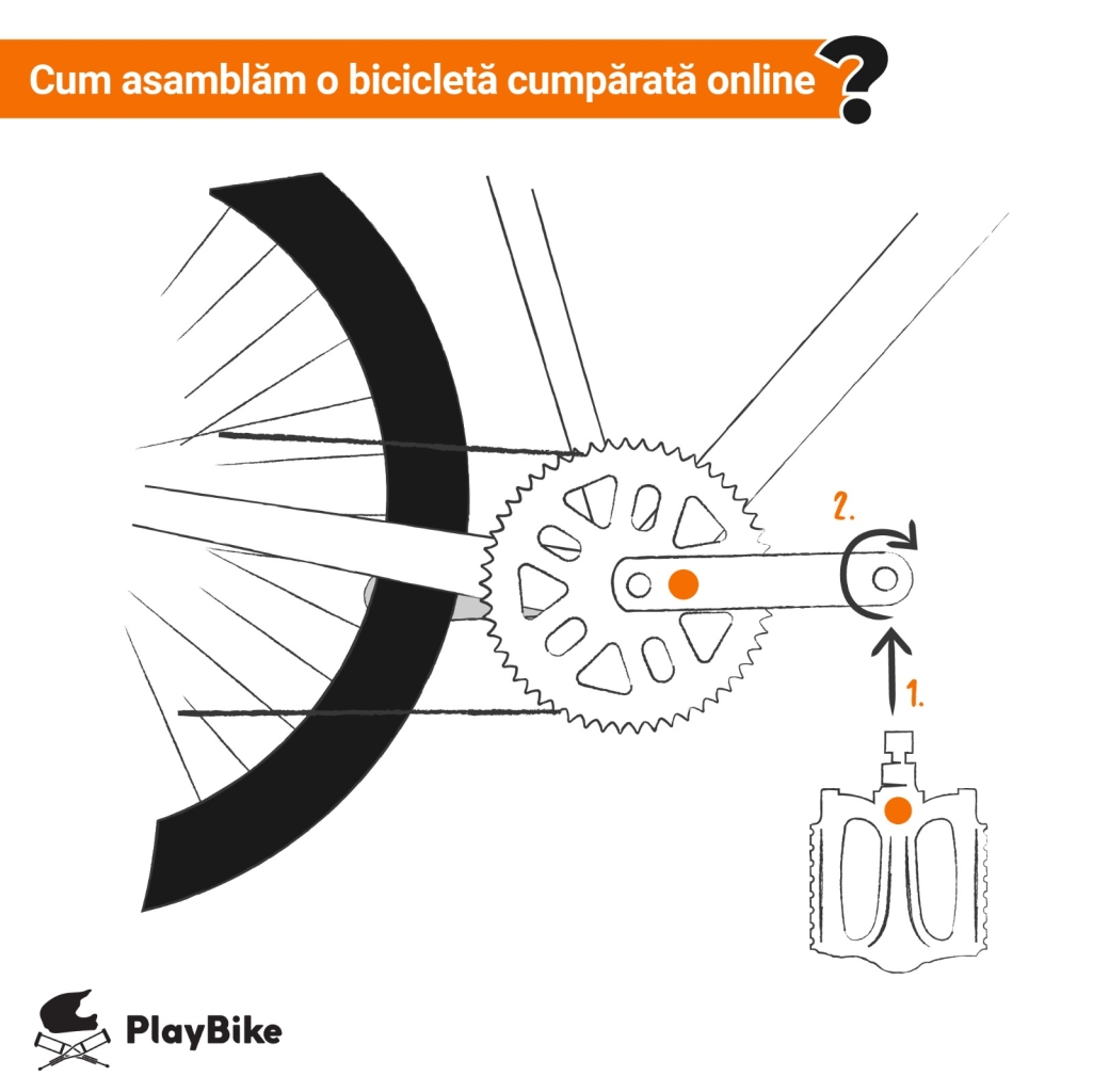 Instructiuni montaj bicicleta