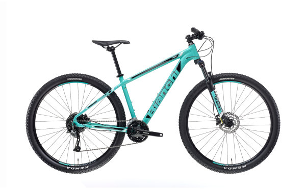 Bicicleta Bianchi Magma 9.2 Alivio/Altus 3x9 speed Albastru Celeste -  PlayBike.ro