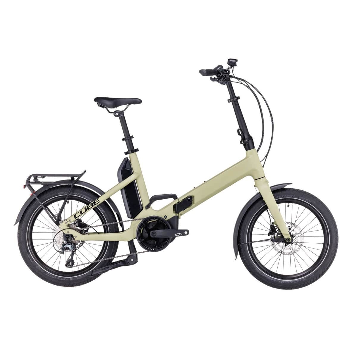 Pantofi de alunecare pubertate coastă  Bicicleta Electrica E-Bike Cube Fold Sport Hybrid 500 Green Black 2023 -  PlayBike.ro